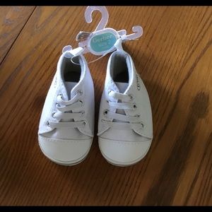 Gerber white sneakers 3-6 months